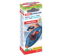 Colle roller tesa adesivo permanente monouso ecoLogo® 8,4 mm x 8,5 m trasparente - 59090-00005-03