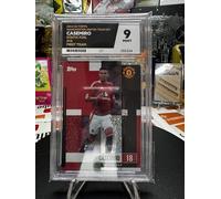 Collect-a-Bubbles | 2024-25 Topps Manchester United Team Set | 2025 - Casemiro - 13 - Lamina statica - Prima squadra | Ace Graded 9 | Numero certificato 355324