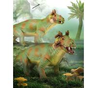 CollezionaUna figura realistica di Estemmenosuchus Deluxe con replica animale co