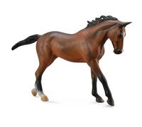 Collecta Cavalla Baia Purosangue Figura In Scala 1:12 Deluxe