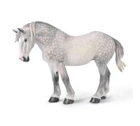 Collecta - Cavalla Percheron Grigio Macchiato - Figura da collezione - Dimensione XL - +3 (Deqube 90180029)