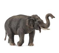 Colleziona una replica realistica di animali con figura di elefante asiatico ext