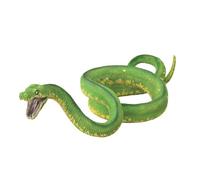 CollectA Figura animale realistica replica animale pitone albero verde grande da