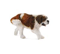 CollectA Figura realistica di San Bernardo, replica animale, grande, dai 3 anni