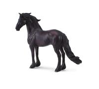 CollectA Figura realistica di stallone frisone con replica di animali extra larg