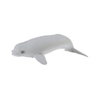 CollectA Figura realistica di vitello balena Beluga con replica animale, età med