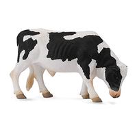 Colleziona una figura realistica di toro frisone con replica di animali di grand