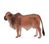 Collecta - Mucca Brahman Rosso - Figura da collezione - Dimensione L - (Deqube 90188600)