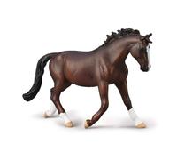 CollectA Oldenburg Mare (Bay) - Giocattolo realistico rifinito a mano, statuette e modelli di animali, regali per bambini e bambini dai 3 anni in su