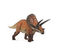 Colleziona una figura realistica di dinosauro Torosaurus con replica animale, da