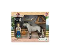 CollectA Set Cavaliere e Cavallo Western | Modello # 84245