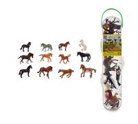 CollectA Set regalo con figure di mini cavalli, confezione da 12 pezzi, dai 3 an