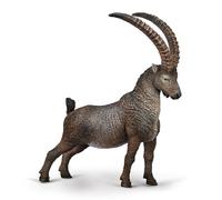 CollectA Stambecco alpino - Capra di montagna dipinta a mano, animali e statuette realistiche, animali selvatici, regali di animali selvatici per bambini e bambini a partire da