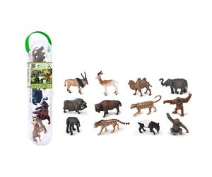Collecta Tubo Di Mini Animali Selvatici 12 Pezzi