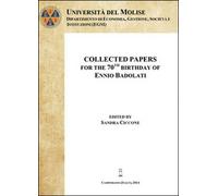 Collected papers for the 70th birthday of Ennio Badolati - ER