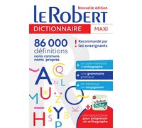 Collectif Le Robert Maxi Langue Française (Tascabile)