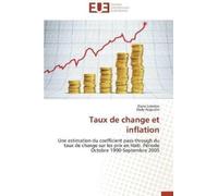 Collectif Taux de change et inflation (Tascabile) Omn.Univ.Europ.