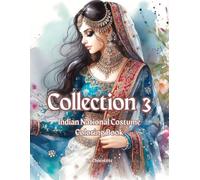Collection 3: Indian National Costume Coloring Book