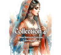 Collection 4: Indian National Costume Coloring Book