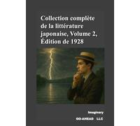 Collection complète de la littérature japonaise, Volume 2, Édition de 1928
