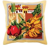 Collection d'Art - Cuscino per Cuscino, 40 x 40 cm, Multicolore, 40 x 40 cm