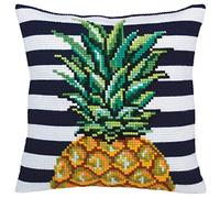 Collection d'Art Kit cuscino/ananas/40 x 40, multicolore, 40 x 40 cm
