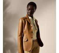 Collection Giacca Hollis in agnello 46 Brown