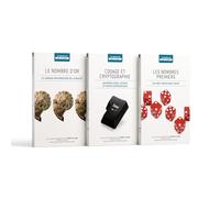 Collection Le Monde est Mathématique - Sélection I - Contient 3 livres :: Le Nombre d’or, La Cryptographie, Les Nombres premiers