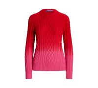 Collection Maglia a trecce Capodanno cinese S Rosso brillante ombré