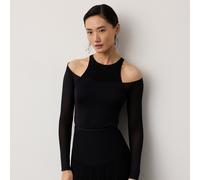 Collection Top Maxine a strati in jersey L Black