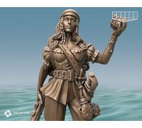 Collective Studios Figur Miniatura Pirata Cannoniere Offizier per DnD 5e