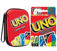 Collectix Set gioco di carte: UNO classico + borsa per il trasporto ONU, giochi di società per bambini dai 7 anni in su (2-10 giocatori)