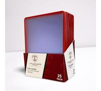 Collectors Concept Toploader (35pt) - 25 pezzi (rosso)