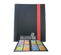 Collectors King Raccoglitore Carte Pokemon - Album Compatibile per 160 Card di One Piece Mtg Magic Go Gx Ex, Yugioh, Disney - 4 Tasche x Pagina da 9.5x7cm