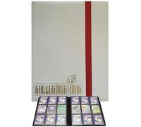 Collectors King Raccoglitore Carte Pokemon - Album Compatibile per 360 Card di One Piece Gx Ex Trainer Go, Yugioh, Mtg Magic - 9 Tasche x Pagina da 9.5x7cm