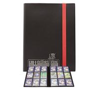 Collectors King Raccoglitore Carte Pokemon - Album Compatibile per 360 Card di One Piece Gx Ex Trainer Go, Yugioh, Mtg Magic - 9 Tasche x Pagina da 9.5x7cm