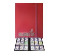 Collectors King Raccoglitore Carte Pokemon - Album da 360 Card Compatibile con One Piece Mtg Magic Go Gx Ex, Yugioh, Disney - 9 Tasche x Pagina da 9.5x7cm