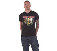 Collectors Mine Iron Maiden - Eddie Evolution, T Shirt Uomo, Nero (Schwarz)), L