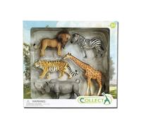 CollectUn set regalo con action figure di animali selvatici da collezione, dai 3