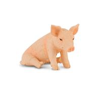 CollectUna figura di maialino replica animale realistica da collezione piccola d