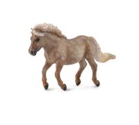 CollectUna replica realistica di animali Shetland Silver Dapple Pony Figura medi
