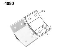 Collega perfettamente i tuoi profili con questo per giunto angolare in alluminio