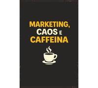 Collega Tossico | Marketing, Caos e Caffeina Quaderno Divertente per Marketer, Freelance e Creativi | Appunti di Lavoro, Brainstorming, Regalo ... Pagine Copertina Nera Divertente e Minimal