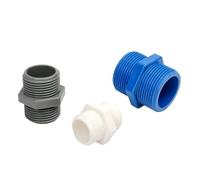 Collegamenti In Pvc Connettori diritti uguali in PVC per Giardino