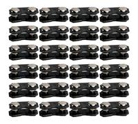 Collegamenti per la riparazione della catena della catena, 25 pcs 3/8 catena di motoseghe collegamenti riparazioni preimpostati, collegamento connettore a catena robusti per accessori per parti di