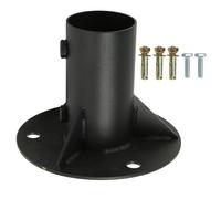 Collegamento a catena Fence Pole Flange Base Base Flange Post Solid Post per pali rotondi bandiera della cassetta postale di recinzione (65 mm)