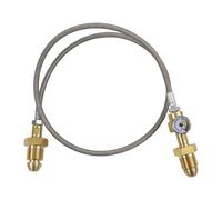 Collegamento A Il Argon Serbatoio Manichetta G 5/8 \ 2000 Psi 90 CM Intrecciata