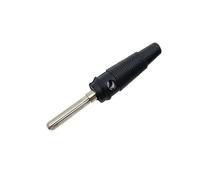 Collegamento a vite del connettore impilabile protetto isolato ad alta corrente da 4 mm con spina a banana(20 Black)