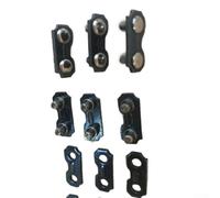 Collegamento catena per motosega, 6 pezzi, per catene per motosega 3/8 0 063, maglie in metallo, compatibili con diverse marche (325)