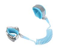 Collegamento da polso per bambini, guinzaglio da polso anti-perso Comodo 1,5 m durevole regolabile per bambini per supermercato(Testa fissa blu 1,5 metri)